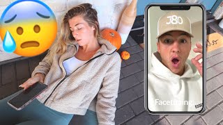 PASSING OUT OVER FACETIME! *PRANK*