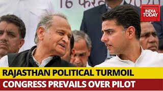 Rajasthan Game Of Thrones Continues, Sonia Gandhi & Co. Tell Pilot To Continue Working Under Gehlot
