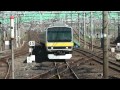 ＪＲ東日本Ｅ２３１系０番台中央・総武線千葉行き幕張駅到着