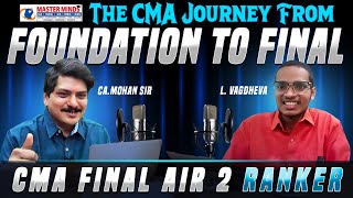 The CMA Journey From Foundation to Final (AIR 2)