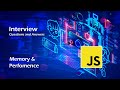 🔍 JavaScript Memory Management & Performance Optimization | Boost Your Web App Speed 🚀