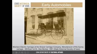 Iowa History 101 Series - Iowans at Play: Automobiles