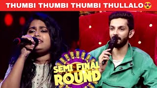 Thumbi Thumbi song Anu super singer 8 performance | Semi Finals Round | Cobra movie