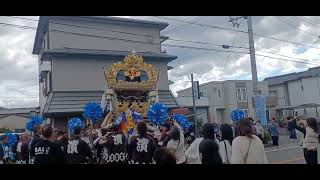 2023 富嶋神社 宵宮 濱田西屋台