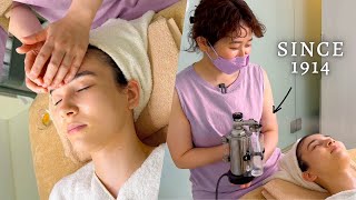 I got World War I tool used Premium Facial in Tokyo, Japan (soft spoken)