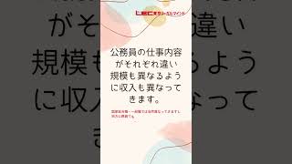 30秒で解説！公務員の年収