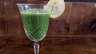 黄瓜汁 | 放了什么可以减肥美容 | Lime and cucumber juice