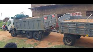 Isuzu FVZ 34n 7th generation Tipper truck pulling In Kenya 18 May 2024 #isuzu