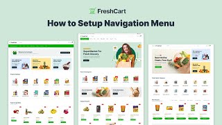 How to Setup Navigation Menu┇ Freshcart ┇  Grocery Store WooCommerce Theme.