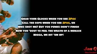 2Pac & Outlawz - Hit 'Em Up (Lyrics)