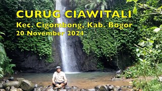 Trekking Curug Ciawitali, Kec. Cigombong, Kab. Bogor, 20 November 2024