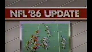 Seattle Seahawks vs New England Patriots Sept  21, 1986