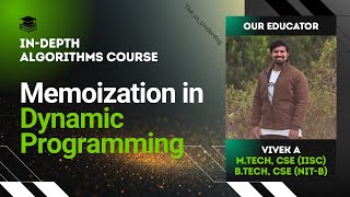 Memoization in Dynamic Programming | Algorithms Lecture 57 | The cs Underdog