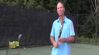 Tennis Tip - Use a Loose Grip when Playing Tennis