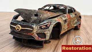 Destroyed MER MERCEDES Benz Amg GT - Best Model Cars | Restoration #viral #video #kidsvideo