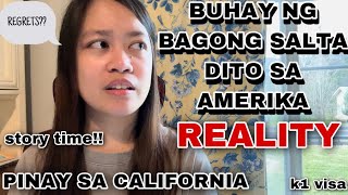 BUHAY AMERIKA: NAGSISISI BA? | REALIDAD NG BAGONG SALTA SA AMERIKA | PINAY SA CALIFORNIA