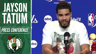 Jayson Tatum: "We ain't gotta win two in one day. We just gotta win Thursday." | BOS vs GSW Game 6
