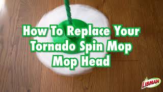 Libman Tornado Spin Mop™ System | How to Replace Your Mop Head