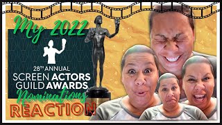 🏆My 2022 SCREEN ACTOR GUILD Awards Nominations Reaction! // SAGs // Kristen Stewart Snubbed