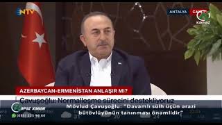 Mövlud Çavuşoğlu: “Davamlı sülh üçün ərazi bütövlüyünün tanınması önəmlidir”