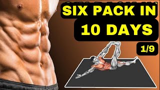 ABS in 10 days/make six pack & Upper Body workout at home