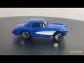 Maisto 1957 Chevrolet Corvette  1:64 Scale LOOSE Rare Dark Blue