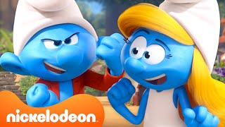 30 دقيقة من تعاون السنافر! 💪 | نكتونز | السنافر | Nickelodeon Arabia