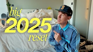 HUGE 2025 reset, getting rid of things that no longer serve me