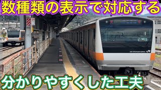 変化が出た編成の共通点は？！営業運行中の車両に現れるJRとしては珍しい提示