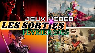 🎮TOP 10 des SORTIES Jeux Vidéo FÉVRIER 2025📆