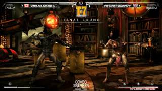 MKX - CB2016 -  A FOxy Grampa (Mileena) Vs Hayatei (Takeda) Epic Grand Finals