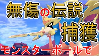 【ポケモンソード】無傷のザシアンをモンスターボール何個で捕まる？【検証】