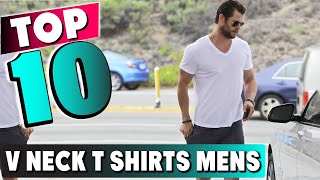 Best V Neck T Shirts Men In 2024 - Top 10 New V Neck T Shirts Mens Review