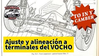 ¿Por qué el VOCHO da más vuelta para un lado? Alineación y ajuste de terminales