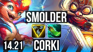 SMOLDER vs CORKI (MID) | 4/2/10 | KR Master | 14.21