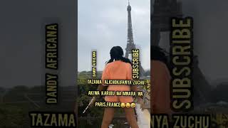 TAZAMA ALICHOKIFANYA ZUCHU AKIWA KARIBU NA MNARA WA PARIS,FRANCE🤔🤔💥