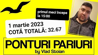 PONTURI PARIURI by Vlad Stoian | 1 martie 2023