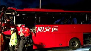 36 morts dans un accident d'autocar en Chine