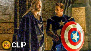 Loki Changing Look - Captain America Cameo Scene | Thor The Dark World (2013)Movie clip HD [HINDI]