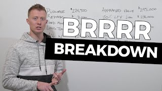BRRRR Real Estate Method Breakdown - By the numbers with Jordy Clark