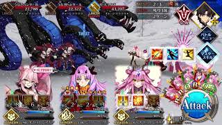 【FGO】　パーティー食材集め　フィッシュ級　３ターン