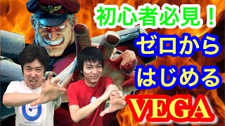 【キャベカツ】初心者必見！プロゲーマーキャベツが使うベガ！【ストリートファイターV アーケードエディション】