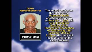 Raymond Smith ~ Short Obituary
