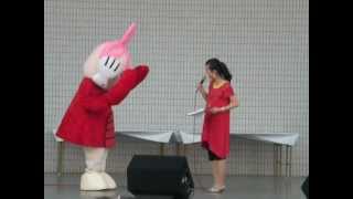 まんべくん登場＠北海道フェアin代々木公園（2012/10/05）