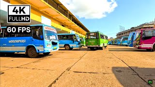 [ 4K - UHD ] 🔥 Walk Through #Kottayam Town #Kerala #India 🔥 Part 1 🔥  60 FPS