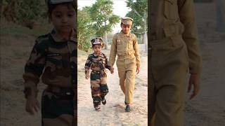 Sister and Brother Village life 🇮🇳 Motivational video #shorts #love #viral #family #army #police