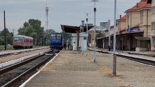 Train activity in Satu Mare, end-of-summer 2021