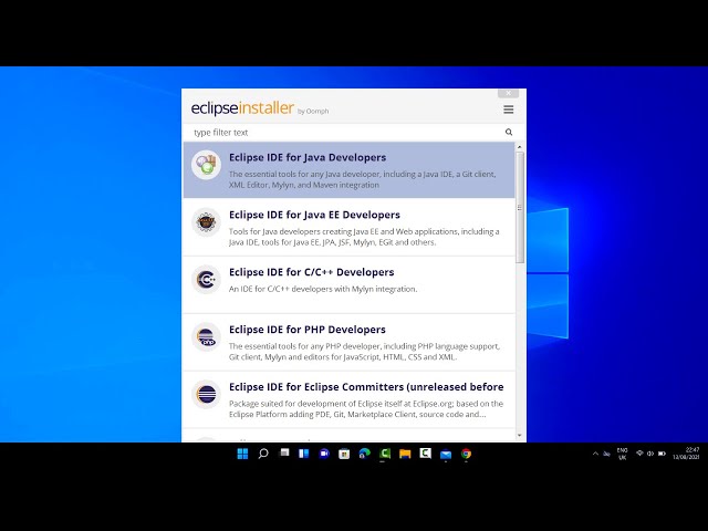 How To Install And Configure Eclipse Ide For Java Eclipse Installation