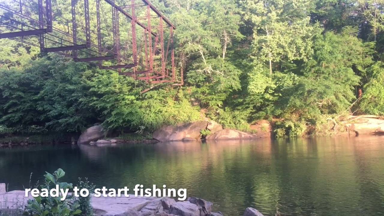 Trout Fishing On The Chattahoochee River - YouTube