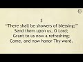 195 showers of blessing sda hymnal the hymns channel